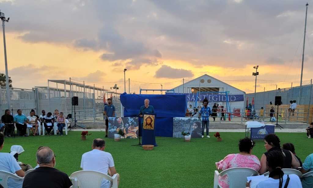 Sant'Egidio's summer in the refugee camps in Cyprus ended with the ‘Dying of Hope’ prayer